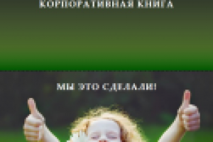 Пример презентации корпоративной книги