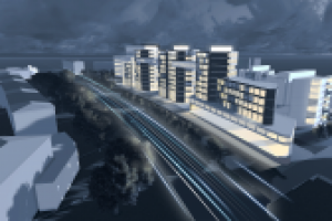 Проект группы жилых многоэтажных домов