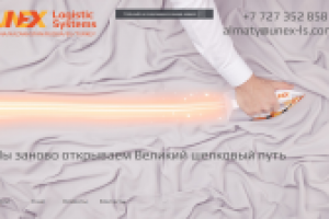 Сайт логистической компании UNEX