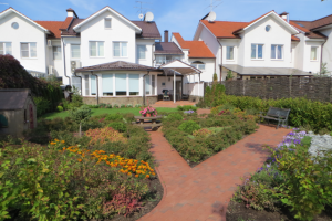 Дизайн участка таунхауса