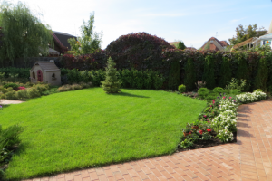 Дизайн участка таунхауса