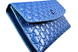 Кошелёк на кнопке Blue