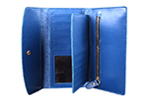 Кошелёк на кнопке Blue 1