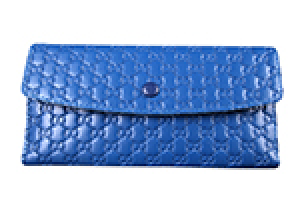 Кошелёк на кнопке Blue 2