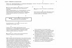 Скрипт продаж электрооборудования