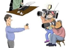 Почеркушки на тему журналистики 2