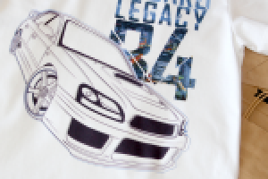 Принт на футболку Subaru B4