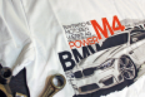 Принт на футболку BMW M4