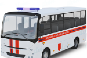 3-х мерная модель автобуса