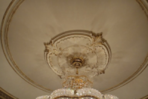 Патинирование розетки.