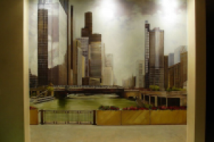 Роспись стен Шанхай.