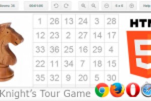 Canvas Knight's Tour