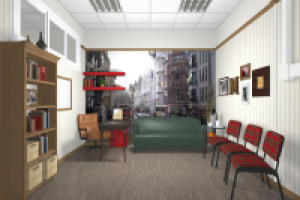 Кабинет на языковых курсах