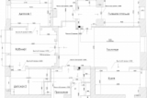 Обмерный чертеж клиники. м Киевская