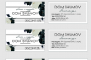 DOM SHUMOV визитка сертифиткат дисконт