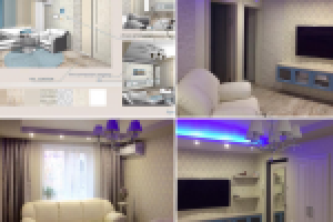 Гостиная для семьи Алексея и Натальи:) #приятнаяработа