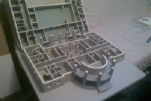 Макет ДК Железнодорожников