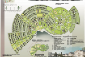 Проектное предложение поселка городского типа на 3000 человек