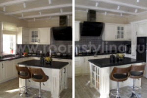 Кухня в загородном доме