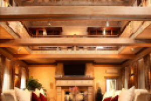 Жилой дебаркадер в стиле "Шале", Московская обл.