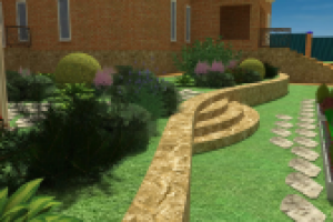 Визуализация участка 11 соток