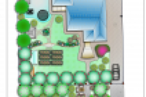 Ландшафтный дизайн-проект  11 соток. Генеральный план