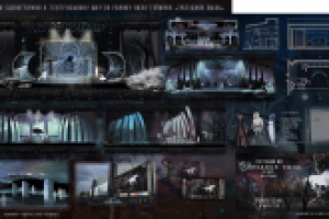 разработка сценографии к театральному шоу