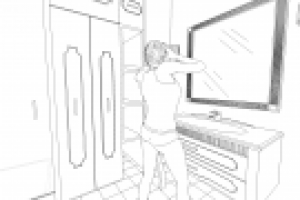 Эскиз ванной комнаты