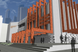 Фасад Дарвинского музея