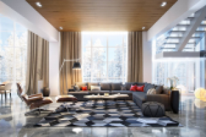 Интерьер коттеджа Кипр