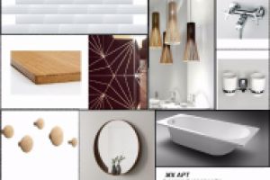 Пример подачи mood-board ART