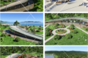 Дипломный проект - Центральный парк в г.Братске