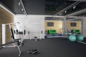 Тренажерный зал для спортивного клуба