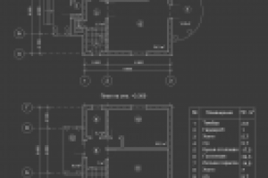 План усадебного дома