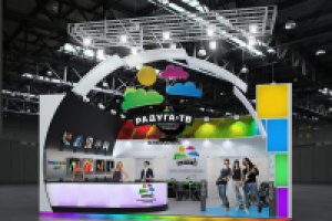 Выставочный стенд Радуга ТВ