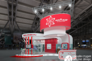 Дизайн выставочного стенда ТД Армед