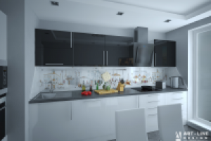 Трехкомнатная квартира в стиле минимализм