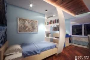 Двухкомнатная квартира в современном стиле