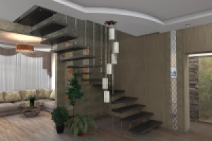 холл. частный дом в Арзамасе