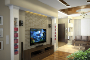 Arzamas_the interior design of a private house