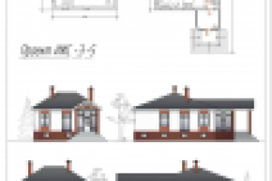 Готовый проект коттеджа