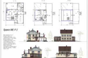 Готовый проект коттеджа