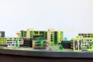 Макет жилого комплекса