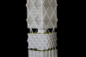 Макет высотного жилого дома