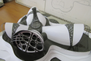 Макет выставочного павильона