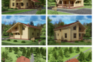 Проект дома из бруса