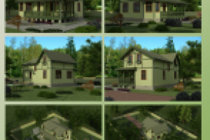 Проект дома из бруса