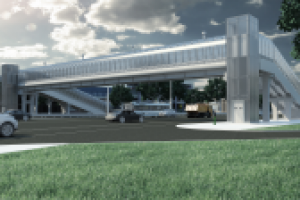 Наземный пешеходный переход. г. Краснодар