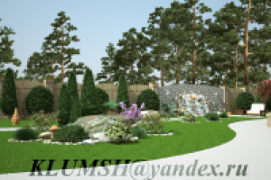 Проект частного земельного участка