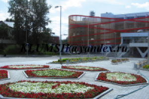 Пешеходный бульвар к стадиону "ФК Тюмень "